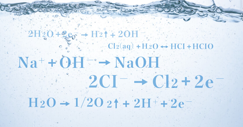 電解水の化学式